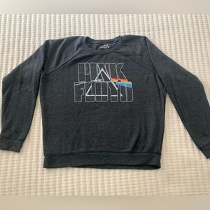 Lucky Brand Pink Floyd Gray Sweatshirt Medium